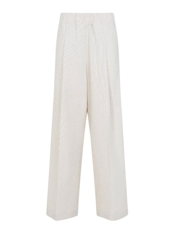 DRIES VAN NOTEN: Casual Hosen - Casual Hose - Hellbeige