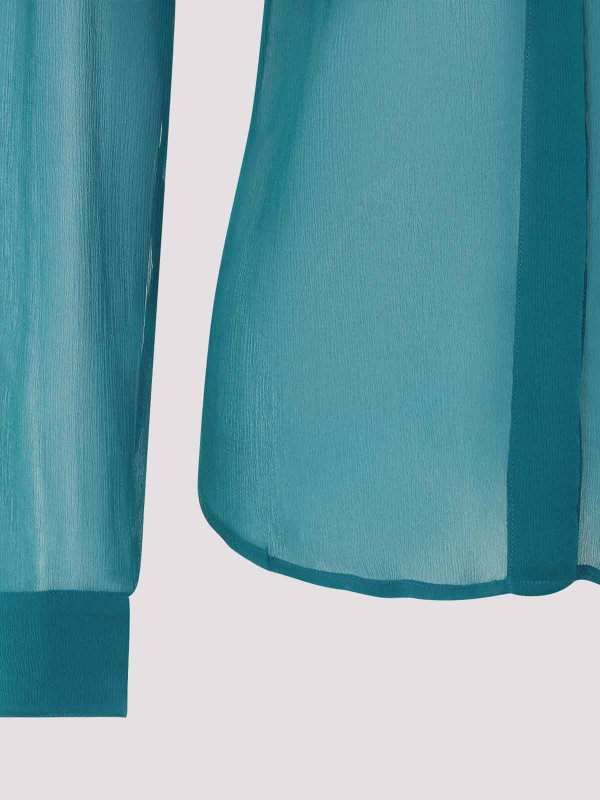 The Best Shops DRIES VAN NOTEN: Blusen - Bluse - Grün