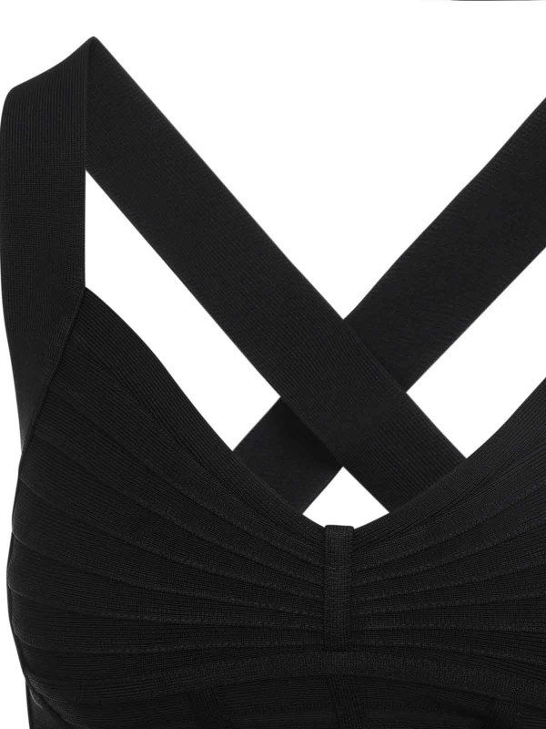 The Best Shops ELISABETTA FRANCHI: ニーレングスドレス - 膝丈ドレス - 黒