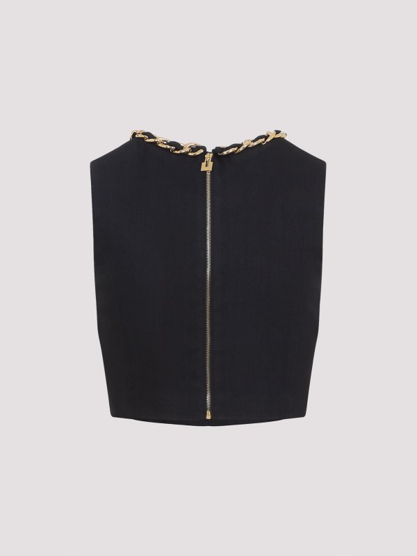 ELISABETTA FRANCHI: トップス＆タンクトップ online - トップ/タンクトップ - 黒