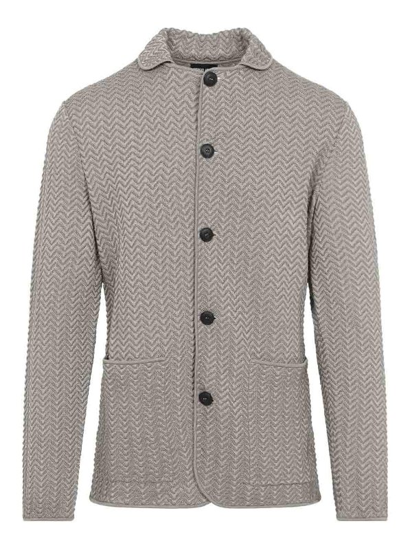 GIORGIO ARMANI: Vestes de costume - Blazer - Beige