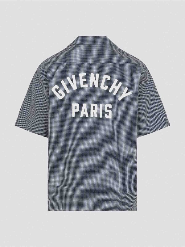 GIVENCHY: シャツ online - シャツ - ブルー