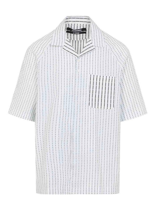 JACQUEMUS: T-shirts - T-Shirt - Weiß