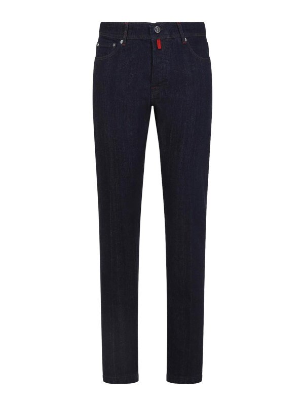 KITON: straight leg jeans - Jeans