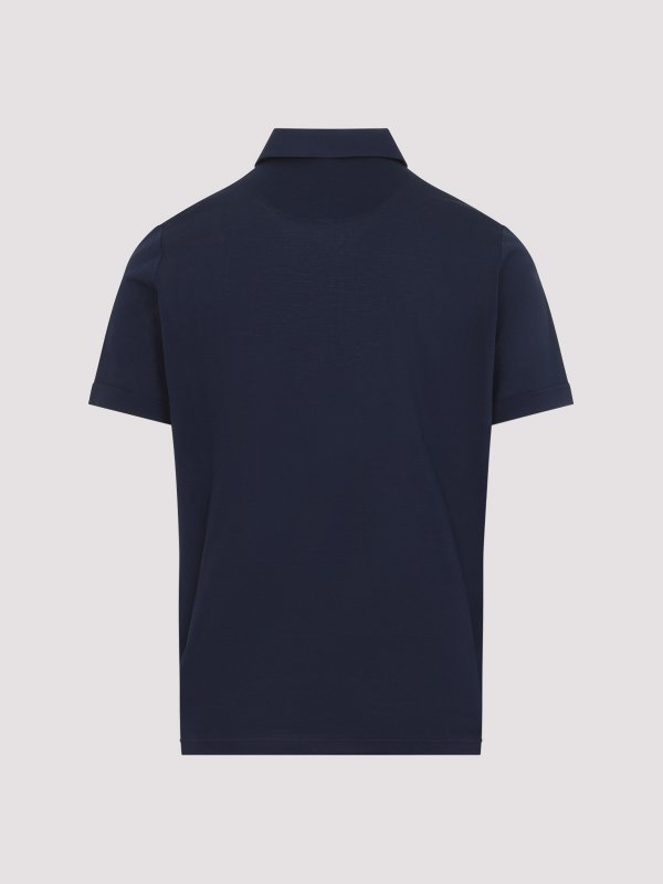 KITON: Polos  online - Polo - Bleu Foncé