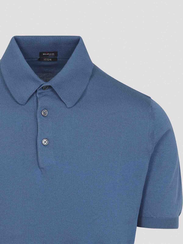 The Best Shops KITON: polo shirts - Cotton Polo
