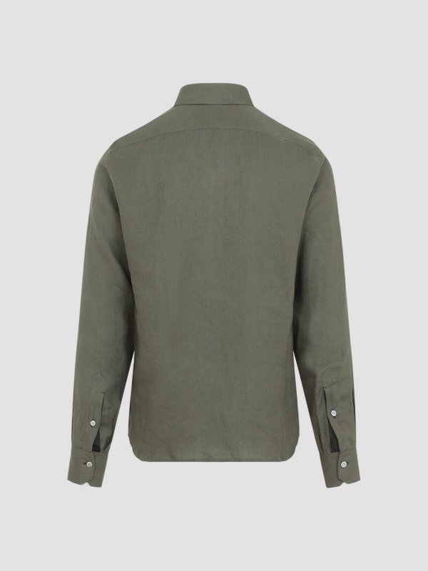 KITON: shirts online - Linen Shirt