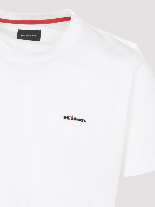 The Best Shops KITON: Camisetas - Camiseta - Blanco