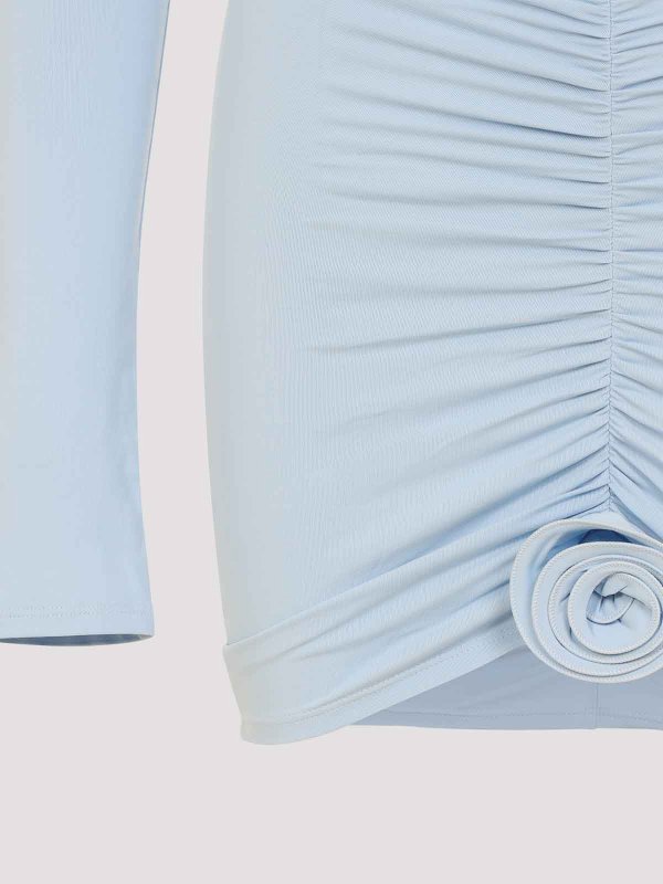 The Best Shops LA REVECHE: Robes courtes - Robe Courte - Bleu Clair