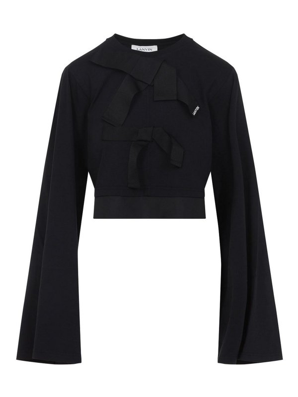 LANVIN: Tops & Tank tops - Grosgrain Top