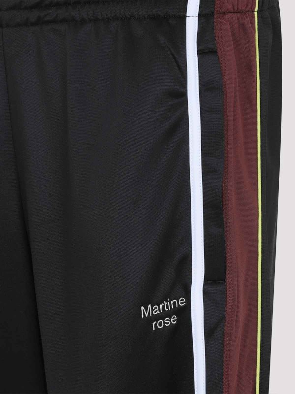 The Best Shops MARTINE ROSE: スウェットパンツ - トラックスーツ ボトムス - 黒