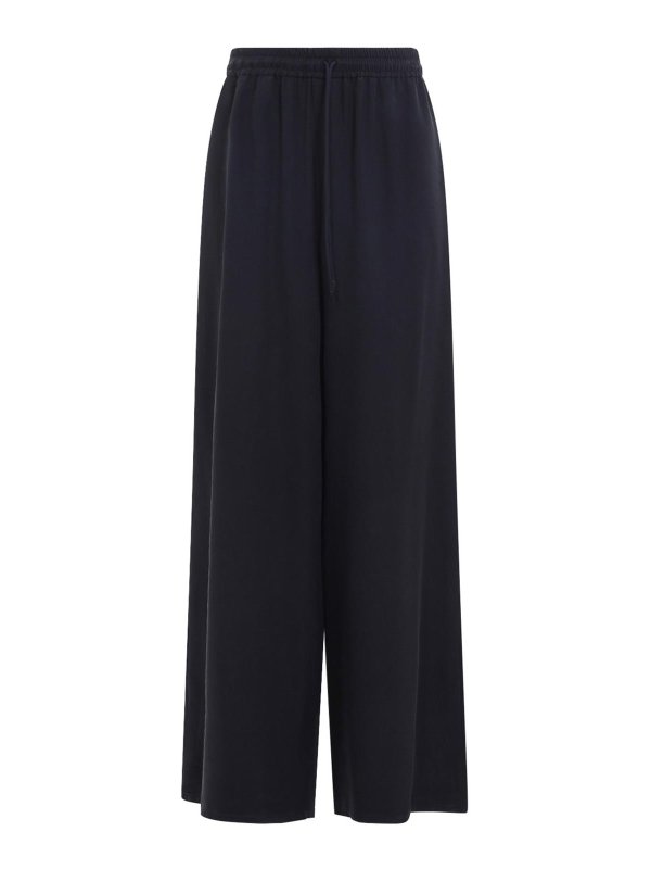 Max Mara: casual trousers - Genero Washed Silk Pants
