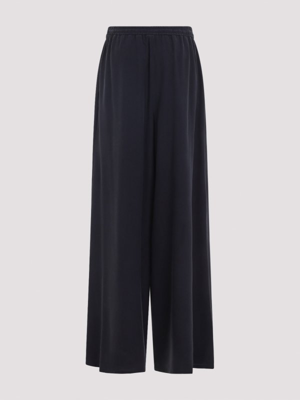 Max Mara: casual trousers online - Genero Washed Silk Pants