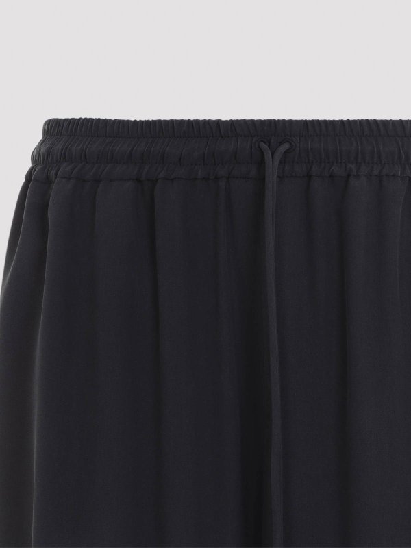 The Best Shops Max Mara: casual trousers - Genero Washed Silk Pants