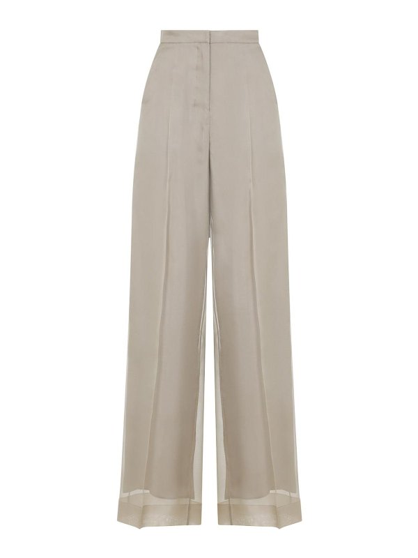 Max Mara: Casual Hosen - Casual Hose - Hellbeige