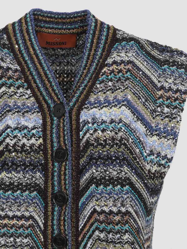 The Best Shops MISSONI: Chalecos  - Chaleco - Azul