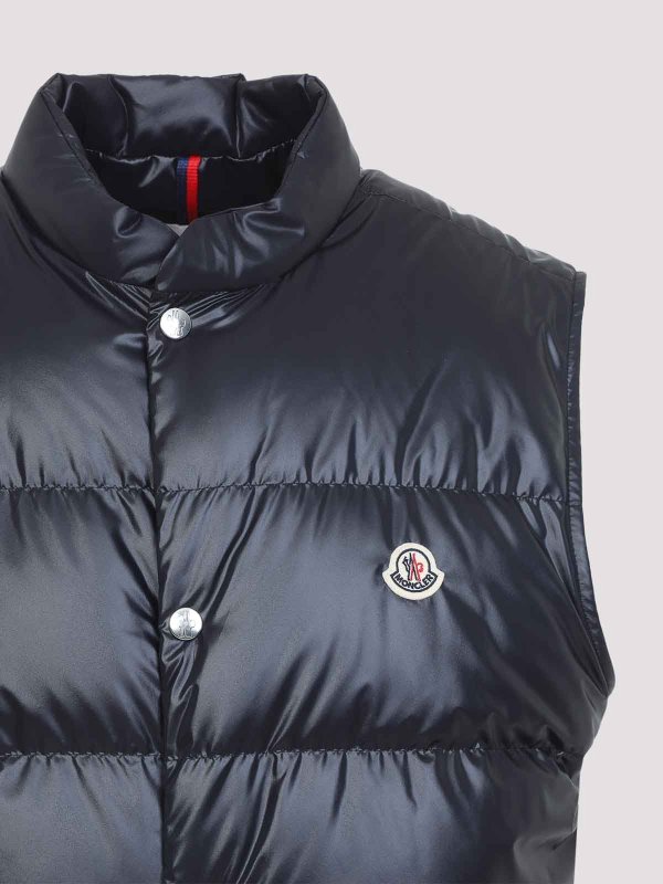 The Best Shops MONCLER: Chalecos  - Chaleco - Azul Oscuro