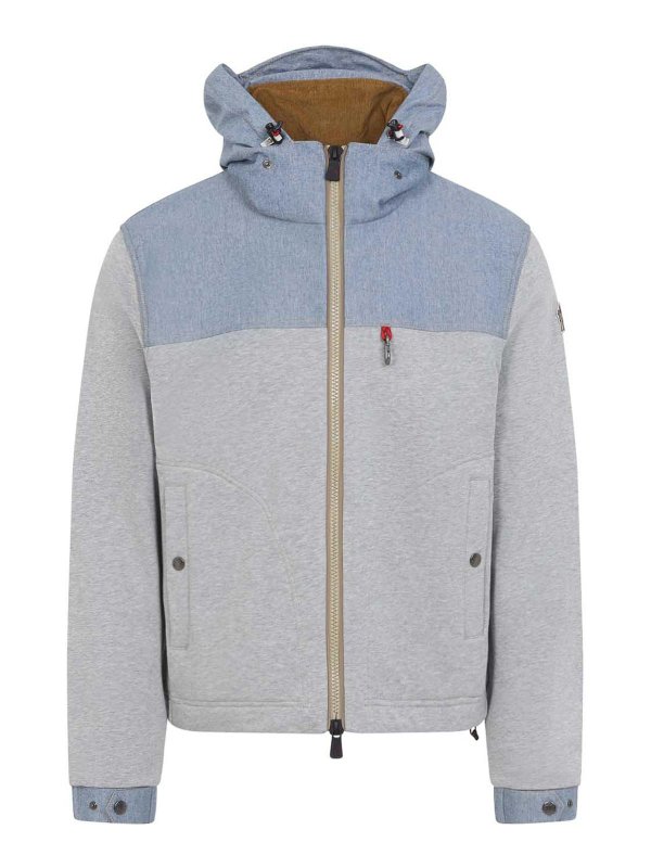 MONCLER: casual jackets - Grenoble Zip Up Jacket