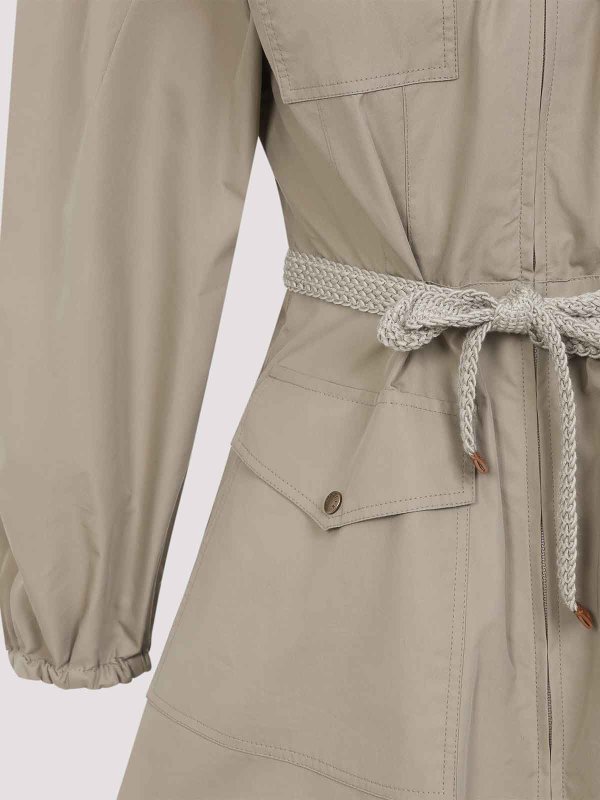 The Best Shops MONCLER: Robes courtes - Robe Courte - Beige