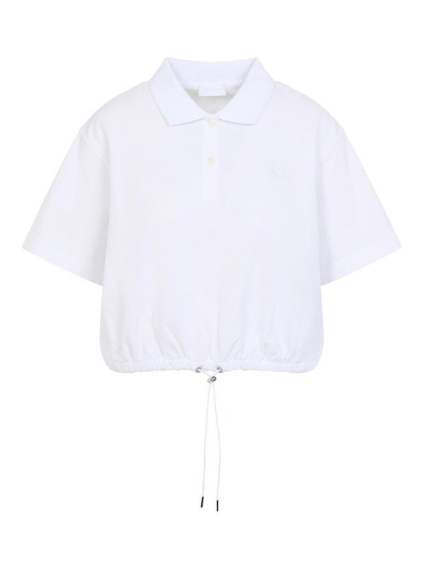 MONCLER: polo - Polo a maniche corte