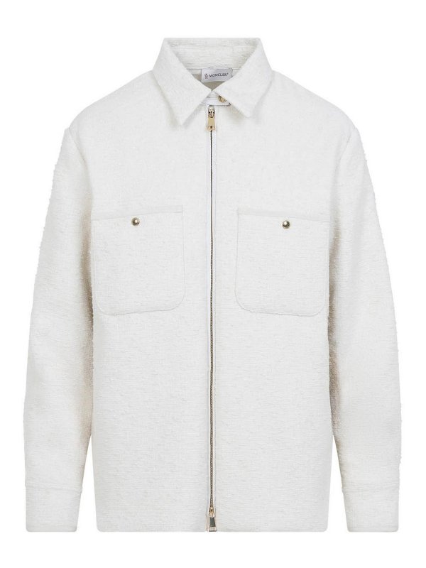 MONCLER: camicie - Camicia in cotone