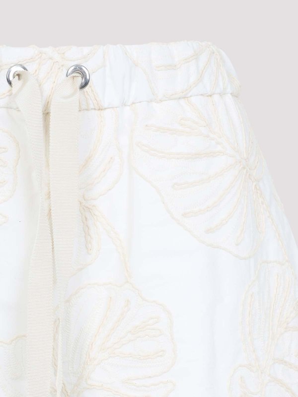 The Best Shops MONCLER: Trousers Shorts - Cotton Bermuda