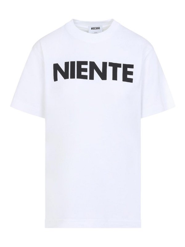 MOSCHINO: Tシャツ - Tシャツ - Niente