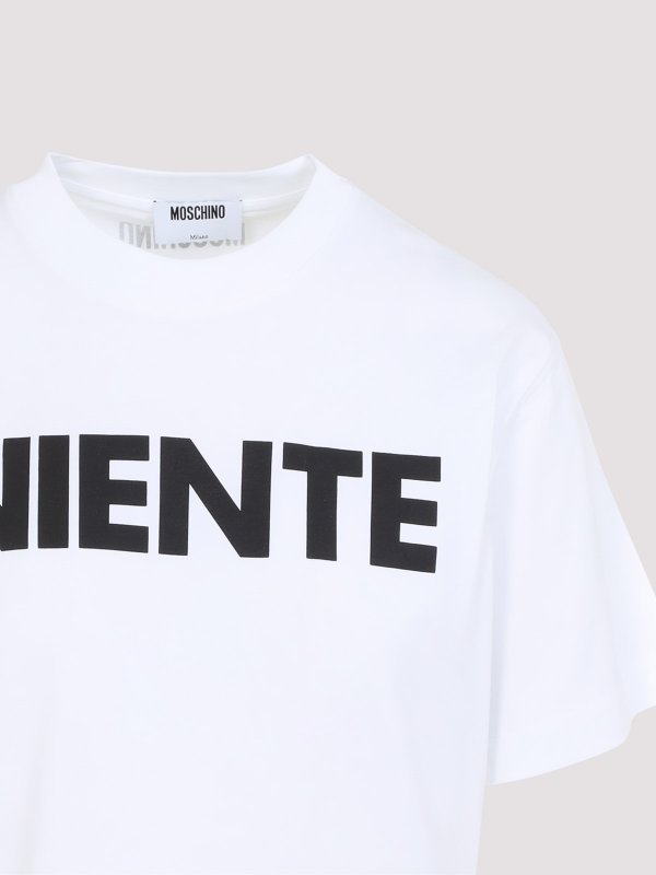 The Best Shops MOSCHINO: Tシャツ - Tシャツ - Niente