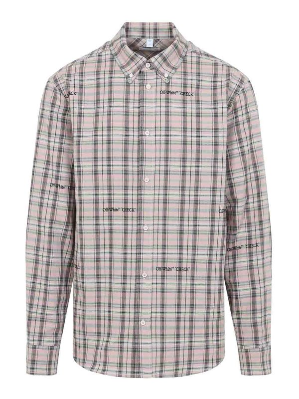 OFF-WHITE: Hemden - Hemd - Weiß