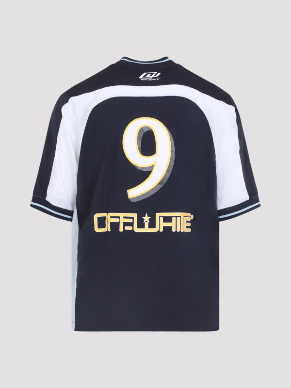 OFF-WHITE: T-shirts online - T-Shirt - Hellblau