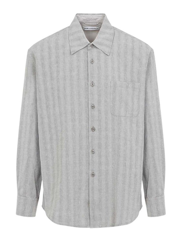 OUR LEGACY: Camisas - Camisa - Verde