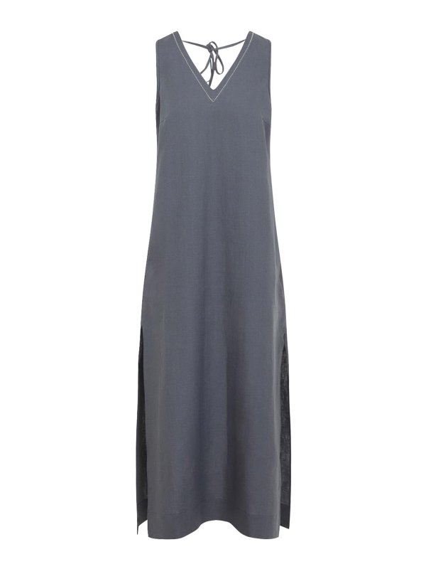 PESERICO: Maxikleider - Maxikleid - Hellblau