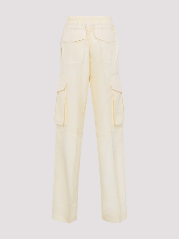PHOEBE PHILO: casual trousers online - Crushed Cargo Trousers