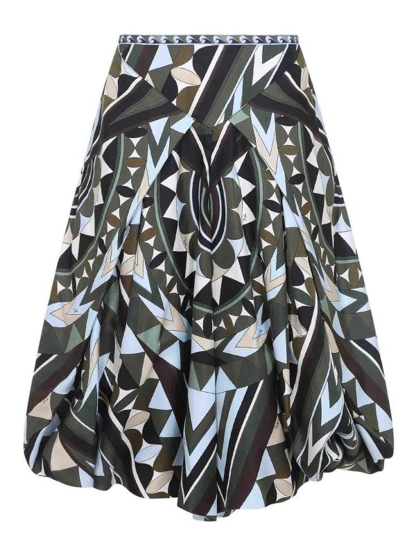 EMILIO PUCCI: casual trousers - Silk Pants