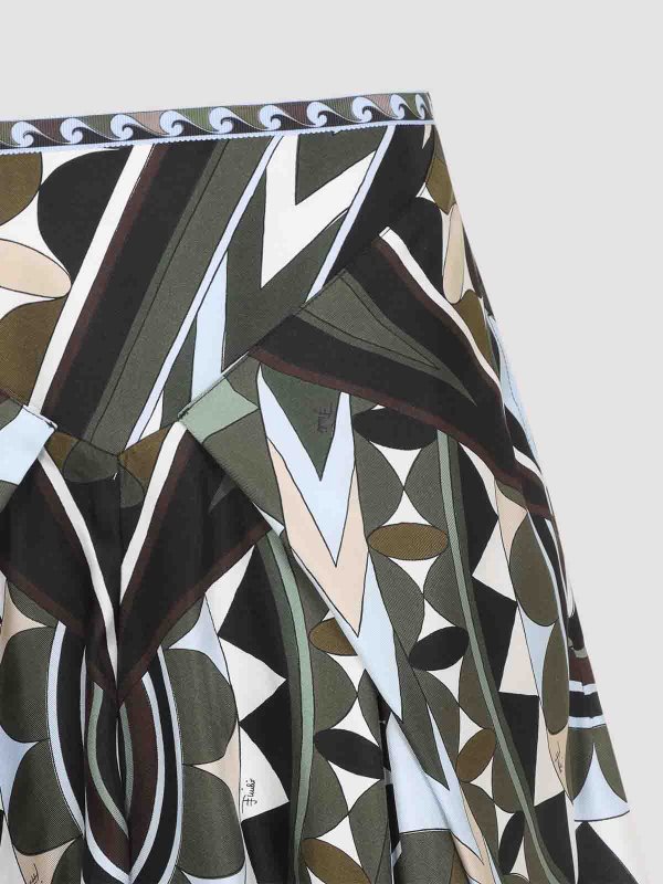 The Best Shops EMILIO PUCCI: casual trousers - Silk Pants