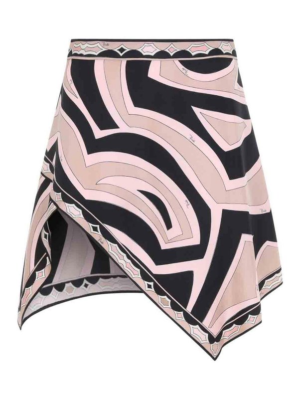 EMILIO PUCCI: ミニスカート - ミニスカート - ヌードカラー