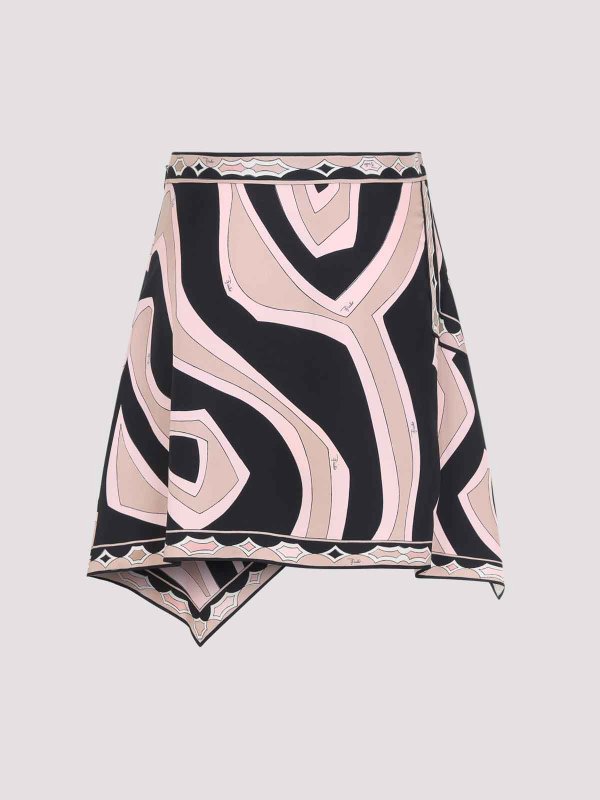 EMILIO PUCCI: ミニスカート online - ミニスカート - ヌードカラー