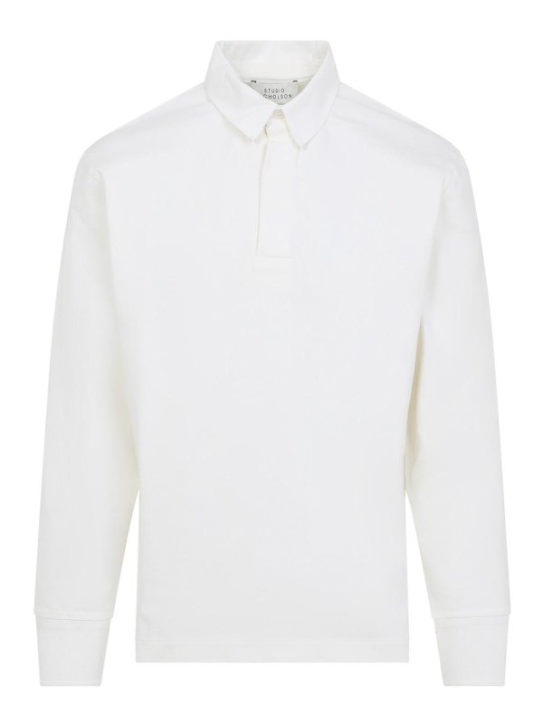 STUDIO NICHOLSON: Polos  - Polo - Blanc