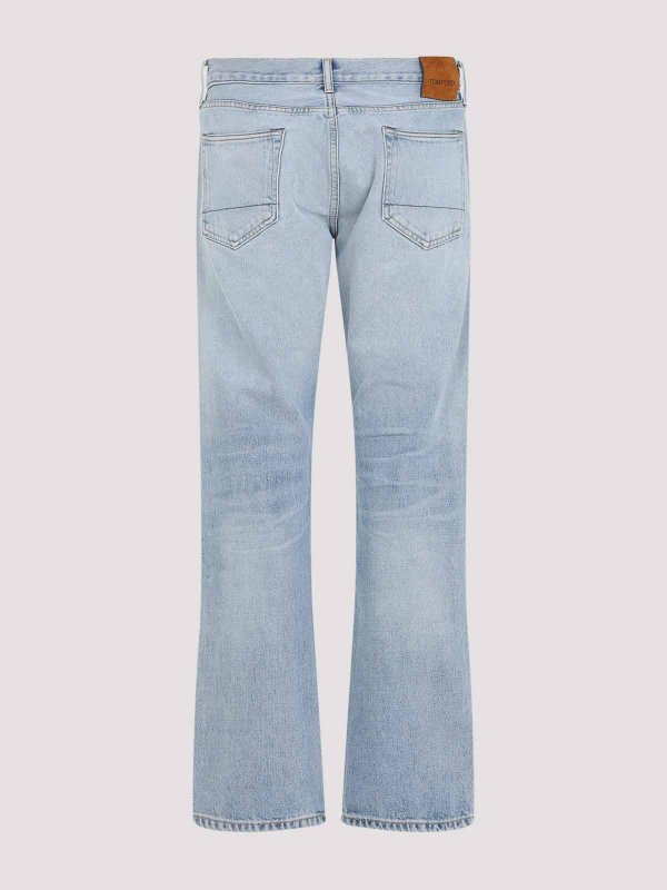 TOM FORD: Jeans Rectos online - Vaqueros Rectos - Azul