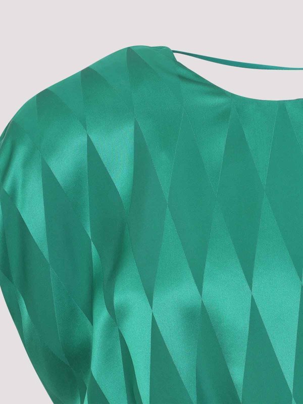 The Best Shops VERSACE: Cocktailkleider - Cocktailkleid - Grün