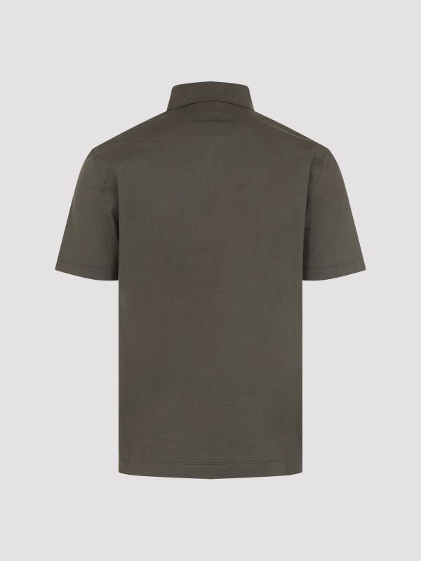 ZEGNA: ポロシャツ online - ポロシャツ - ダークベージュ