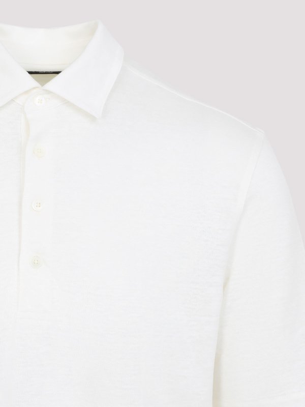 The Best Shops ZEGNA: ポロシャツ - ポロシャツ - 白