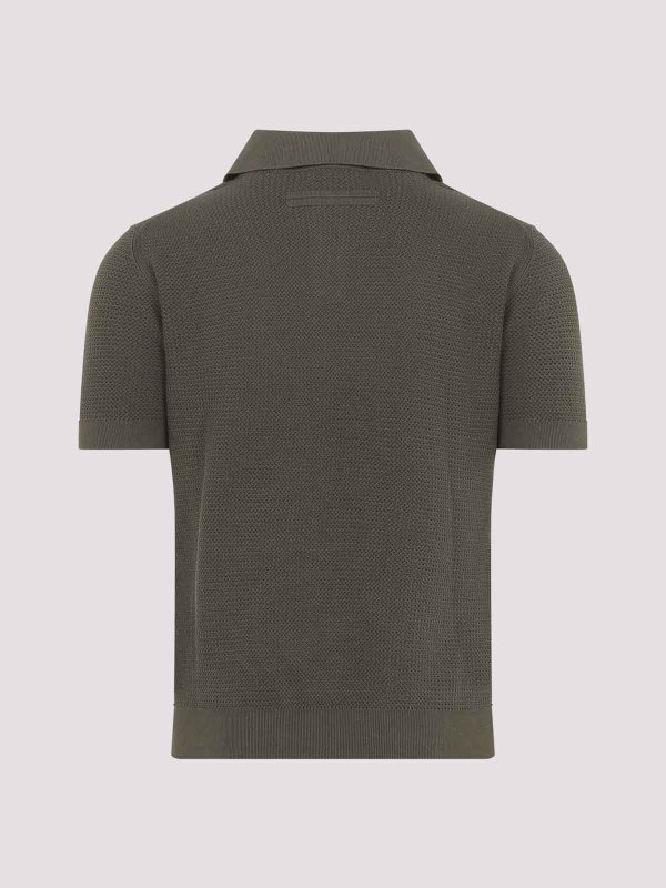ZEGNA: ポロシャツ online - ポロシャツ - ダークベージュ