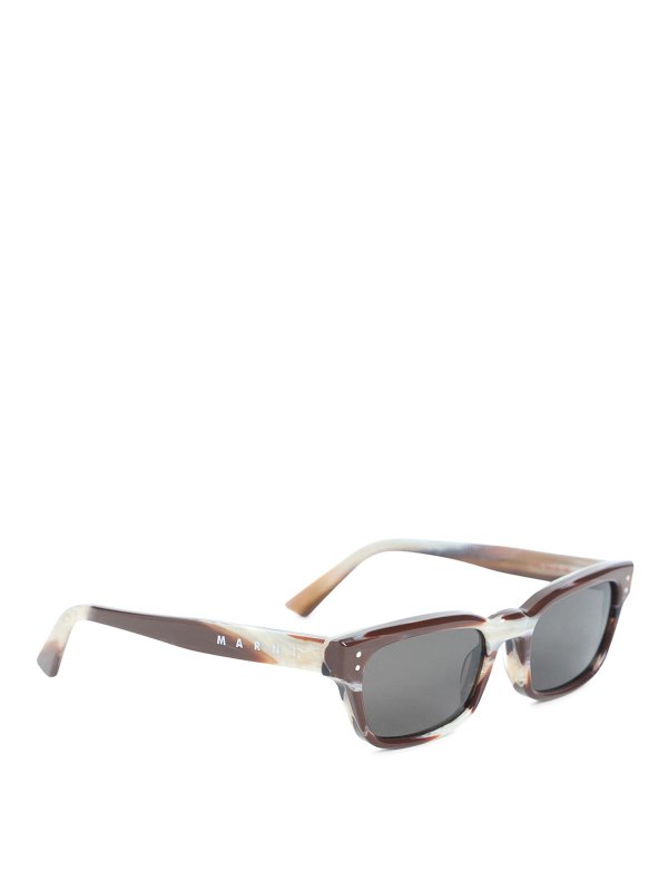 Marni: Sonnenbrillen - Sonnenbrille - Dunkelblau