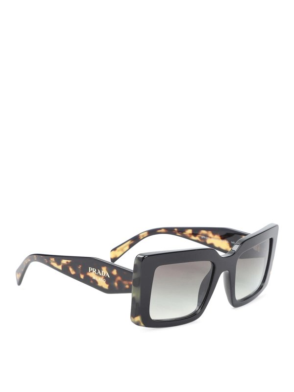 PRADA: Gafas de sol - Gafas De Sol - Negro