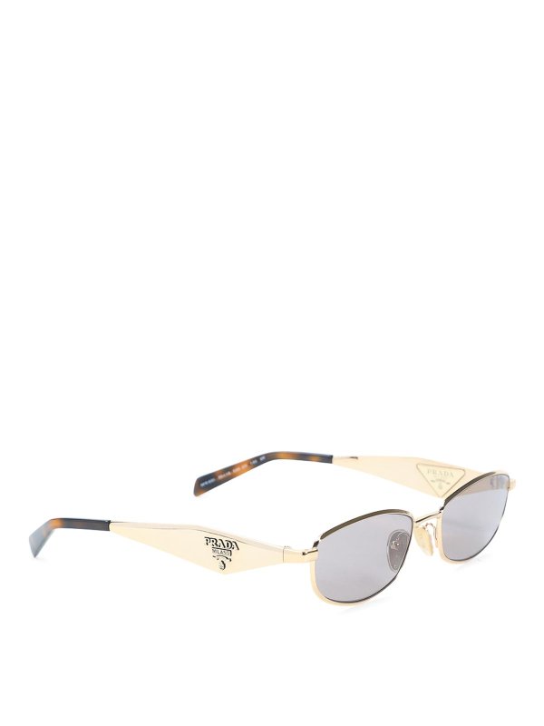 PRADA: Sonnenbrillen - Sonnenbrille - Gold