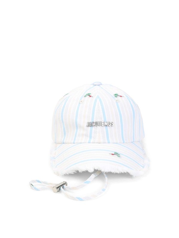 JACQUEMUS: Sombreros - Sombrero - Blanco