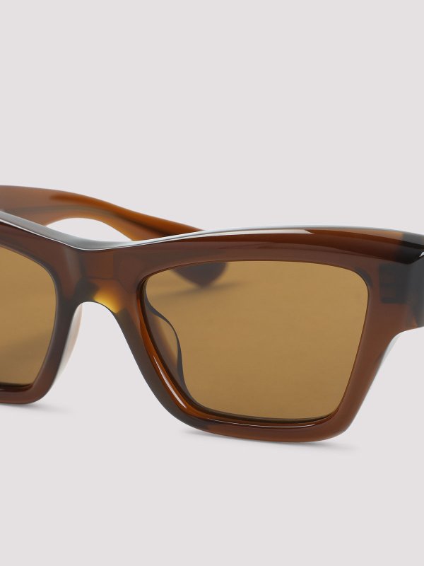 The Best Shops JIL SANDER: Gafas de sol - Gafas De Sol - Marrón