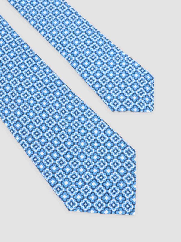 KITON: Corbatas y pajaritas online - Corbata - Azul