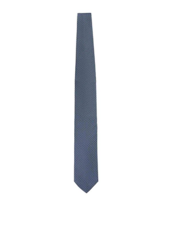 LANVIN: ties & bow ties - Circle Dot Tie